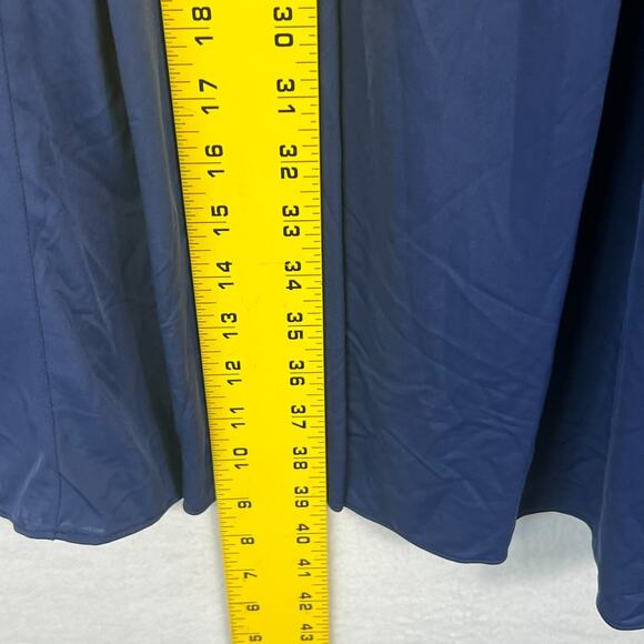 Collette Miss Elaine Flutter Sleeve Long Nightgown Embroidered Floral V Neck - Picture 6 of 6